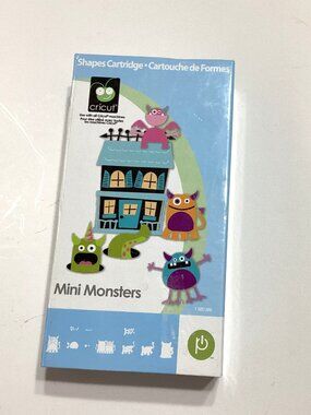 Cricut Mini Monster Shapes Scrapbooking Monsters Halloween Spiders Paper Crafts
